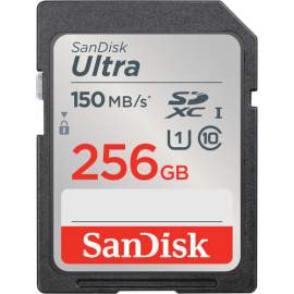 Sandisk SDXC 256 GB ULTRA 150 MB/s C10 UHS-I