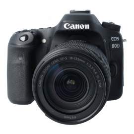 Canon EOS 80D + ob. 18-135 IS USM Nano s.n. 043021001237/3902003665