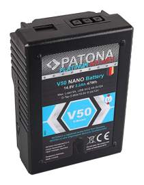 Patona Akumulator Platinum NANO V50 47Wh V-Mount (RED, ARRI)