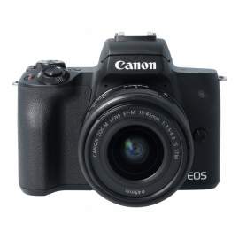 Canon EOS M50  + ob. EF-M 15-45 mm czarny s.n. 853038000934/76320800424