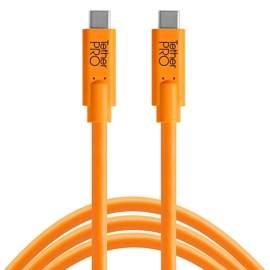 Tethertools TetherPro USB-C - USB-C 1m pomarańczowy