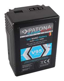 Patona Platinum NANO V95 95Wh V-Mount RED, ARRI  (3 lata gwarancji bezwarunkowej!)
