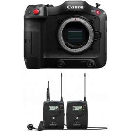 Canon EOS C70 + mikroport Sennheiser EW 122P G4-B
