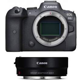 Canon zestaw EOS R6 + ADAPTER CANON MOUNT EF-EOS R