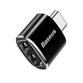 Baseus Adapter USB do USB-C 2,4A, czarny