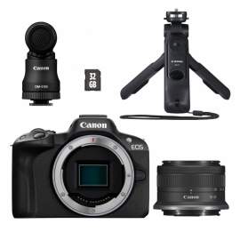 Canon EOS R50 + RF-S 18-45 mm f/4.5-6.3 IS STM Creator Kit + Canon Cashback 200 zł