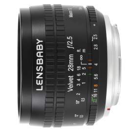 Lensbaby Velvet 28 mm f/2.5 dla Canon ED