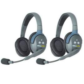 Eartec UltraLITE Double 2 osobowy system komunikacji bezprzewodowej - słuchawka podwójna [UL2D]