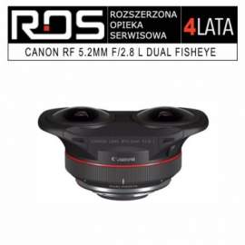 Canon rozszerzona opieka serwisowa dla RF 5.2 mm f/2.8 L dual fisheye na 4 lata
