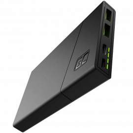 Green Cell Power Bank  PowerPlay10 10000mAh USB-C 18W PD i 2x USB-A GC Ultra Charge 