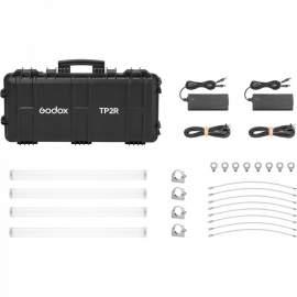 Godox TP2R-K4 4 Light Kit Knowled Pixel Tube Light