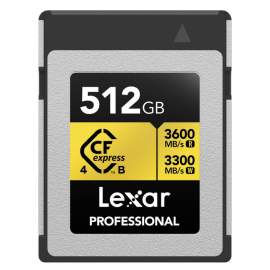 Lexar CFexpress 512GB Type B Gold Pro