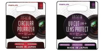 Marumi zestaw filtrów 58 mm polaryzacyjny i UV FIT+Slim