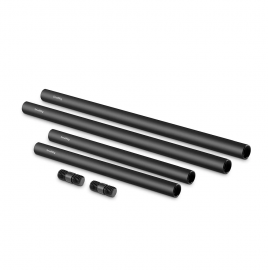 Smallrig rurki aluminiowe 2x20cm / 2x30cm / 2x łącznik [900] Black Rods Zestaw [1659]