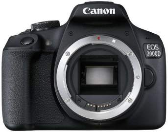 Canon EOS 2000D - podstawowy zestaw do fotografowania nieruchomości 
