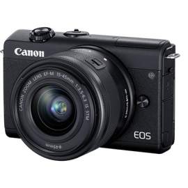 Canon EOS M200 + 15-45 mm f/3.5-6.3 czarny 