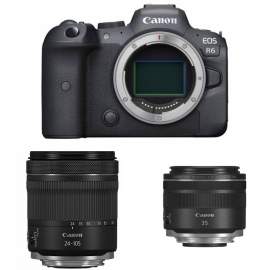 Canon EOS R6 + RF 24-105 mm f/4-7.1 + RF 35 mm f/1.8 -  Zapytaj o festiwalowy rabat!