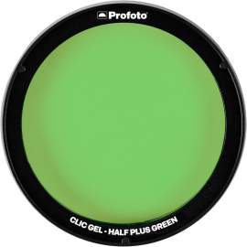 Profoto Clic Gel Half Plus Green do lampy C1