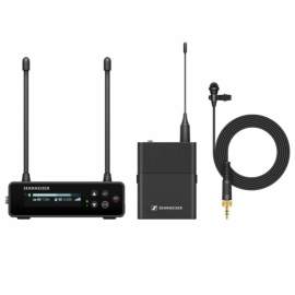 Sennheiser EW-DP ME2 SET (Q1-6: 470,2 - 526 MHz) cyfrowy bezprzewodowy system audio z krawatowym mikrofonem dookólnym ME2