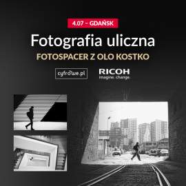 Cyfrowepl Fotospacer z Olo Kostro i marką Ricoh w Gdańsku