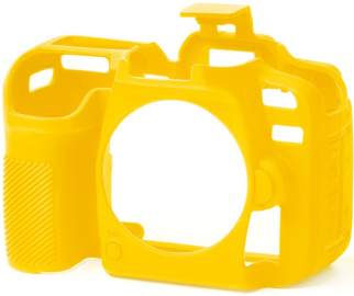 EasyCover Osłona Gumowa dla Nikon D7500 żółta