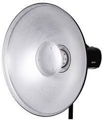Terronic 55cm silver beauty dish reflektor