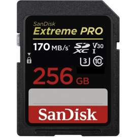 Sandisk SDXC EXTREME PRO 256GB 170MB/s V30 UHS-I U3 - Outlet