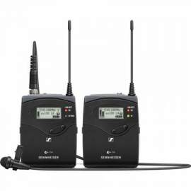 Sennheiser EW 122P G4-B (626-668 MHz - wolne od LTE) bezprzewodowy system audio z krawatowym mikrofonem kierunkowym