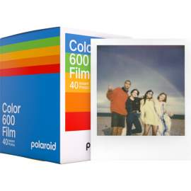 Polaroid do aparatu serii 600 kolor - białe ramki - 16 szt. 5 pack