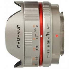 Samyang 7.5 mm f/3.5 UMC Fish-eye / micro 4/3 srebrny 