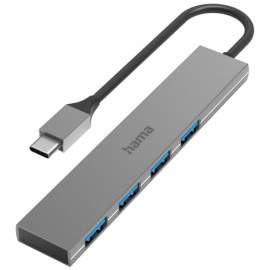 Hama HUB PREMIUM USB-C 1:4X USB-A 3.2 GEN1