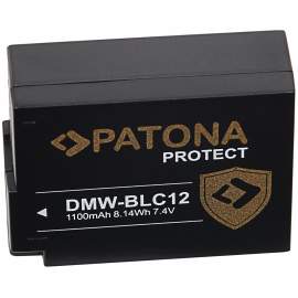 Patona PROTECT do Panasonic DMW-BLC12 Lumix DMC FZ200 DMC G6 G5 GH2 