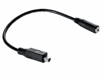 Manfrotto Kabel MN522AV adapter Lanc /AV 10cm