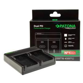 Patona Premium Dual PD do Sony NP-FP50 NP-FH50/100 z USB-C