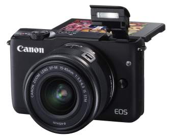 Canon EOS M10 + ob. 15-45 IS STM czarny