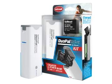Hahnel DuoPalExtra Kit z PowerBankiem do baterii GoPro Hero4