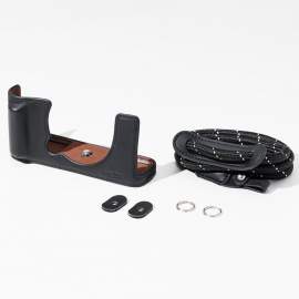 Smallrig Zestaw skórzanego etui do FUJIFILM X-E5, czarny [5450]