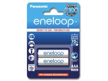 Panasonic Eneloop AAA 750 mAh 2100 cykli 2szt. 