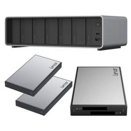 Lexar Zestaw Professional Workflow Pro 2x2TB SSD z czytnikiem Thunderbolt4 Uplink, Dual SD