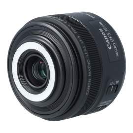 Canon 35 mm f/2.8 EF-S Macro IS STM, wbudowana lampa led  s.n. 0101100398