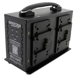 Patona Ładowarka 4-kanałowa Platinum do akumulatorów B-Mount 4x 3A [1735]