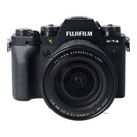 FujiFilm APARAT FUJI X-T4 + ob. XF 16-80 mm f/4 OIS WR czarny  s.n. 2CQ07018 / 2BA09364