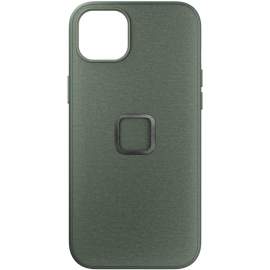 Peak Design Mobile Etui Everyday Case Fabric iPhone 15 Plus - Szarozielone