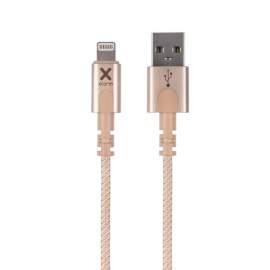 Xtorm Kabel USB - Lightning  MFI (1m)  złoty 
