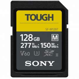 Sony SF-M Tough SDXC 128GB UHS-II U3 V60 277MB/s 
