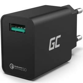 Green Cell Ładowarka sieciowa USB  z funkcją szybkiego Ładowania QC 3