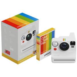 Polaroid Now+ Gen 3 biały z filmem kolorowym (8 sztuk)