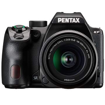 Pentax KF czarny + 18-55 mm WR