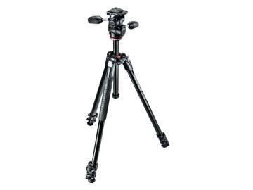 Manfrotto 290 Xtra, 3 sekcje, aluminiowy, głowica 3-kierunkowa MH804-3W 