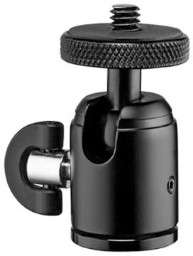 Manfrotto Mini kulowa, udźwig 1 kg.